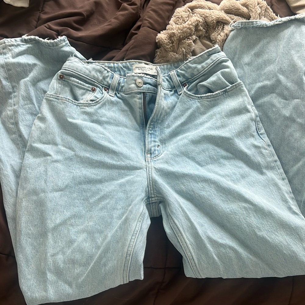 90s relaxed high rise Abercrombie jeans